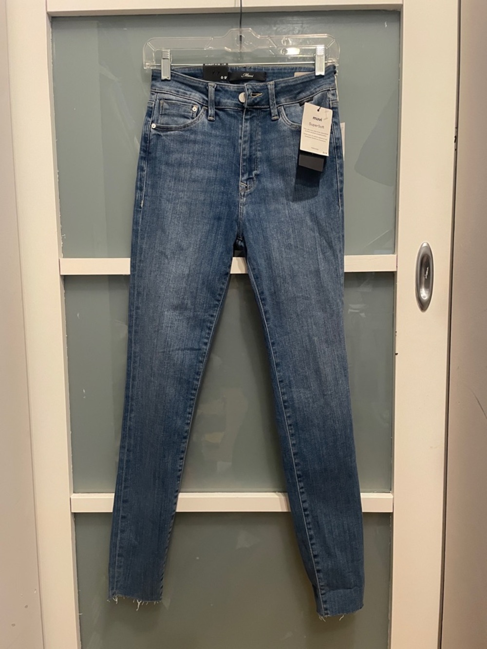 Mavi Women's Skinny Jeans in Blue, Mavi Scarlett Denim, 25 x 29, NWT